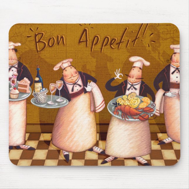 Mousepad Bon Appétit (Frente)