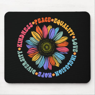 Mousepad Bondade Paz Igualdade Amor Esperança Diversidade H