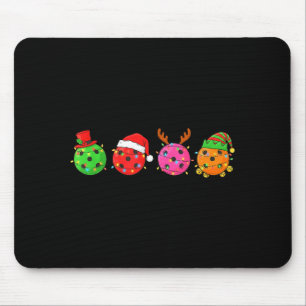 Mousepad Boné de Papai Noel Boneco de Neve Natal Divertido 
