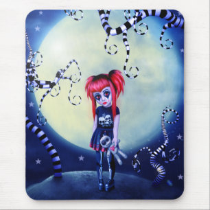 Mousepad Boneca voodoo e videiras assustadoras