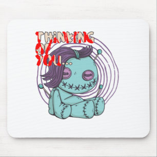 Mousepad Boneca Voodoo - Pensando em você