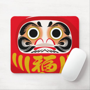 Mousepad Boneco Daruma (amuleto tradicional japonês de boa