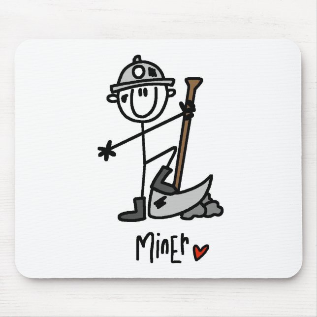 Mousepad Boneco de Mineiro (Frente)