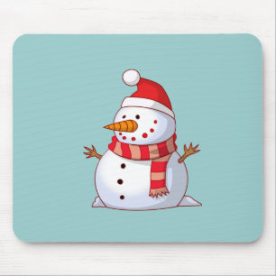 Mousepad Boneco de neve bonito do Natal