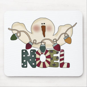 Mousepad Boneco de neve Noel