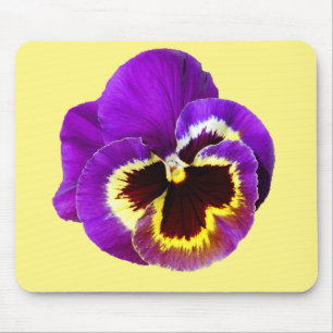 Mousepad Bonita pansinha roxa