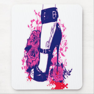 Mousepad Bonita rainha de corações tatuada