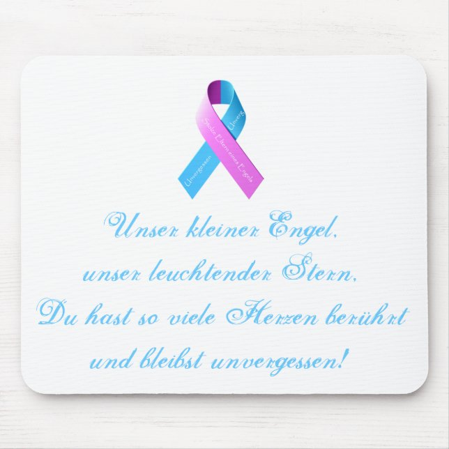 Mousepad bonitas como lembrança (Frente)