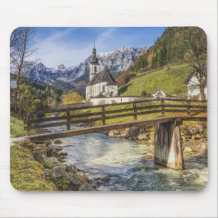 Mousepad Bonitas Montanhas com Igreja