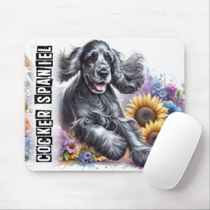 Mousepad Bonitas Rações de Cachorro/Cachorro Espanhol