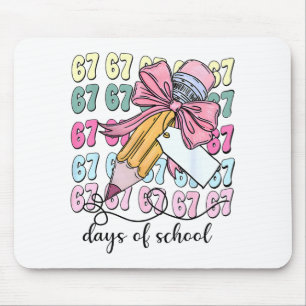 Mousepad Bonito 67 Dias Mais Inteligente 67 Dias De Escola