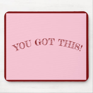 Mousepad Bonito a rosa: proteção para mouse Na moda Girly