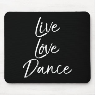 Mousepad Bonito Dançarino Presente Para Meninas Dançando Co