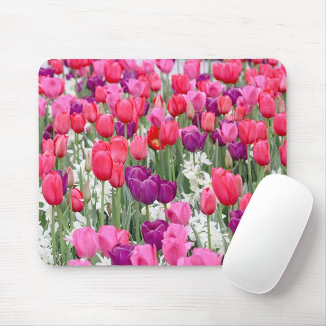 Mousepad Bonito em Petais Rosa (Com mouse)