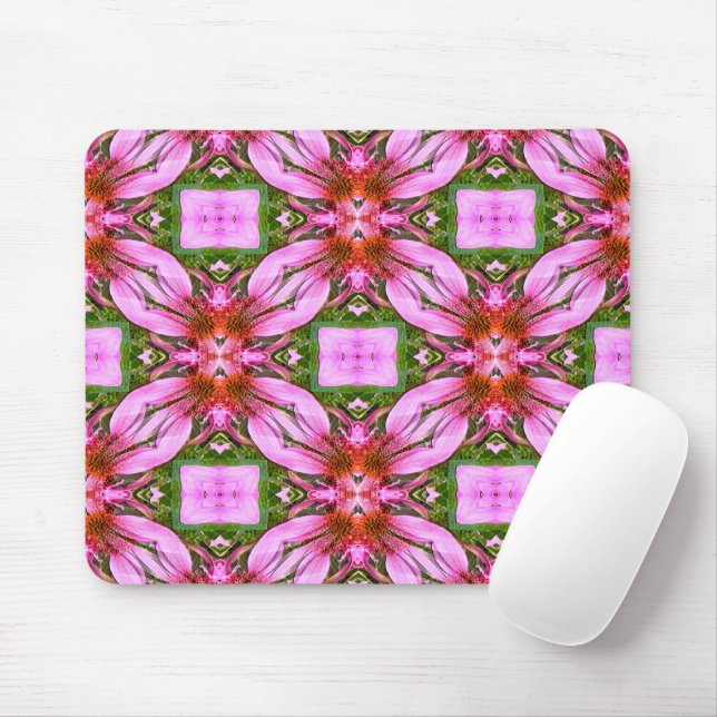 Mousepad Bonito em rosa..... (Com mouse)