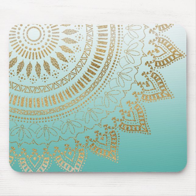 Mousepad Bonito mandala tribal elegante design (Frente)