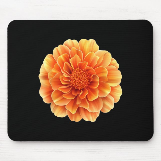 Mousepad Bonito Marigold Flower Season (Frente)
