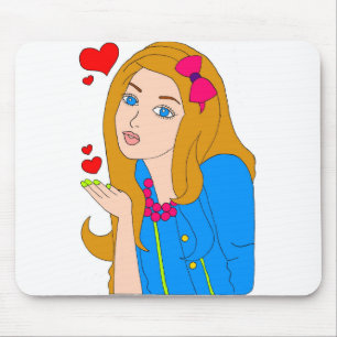 Mousepad Bonito menina