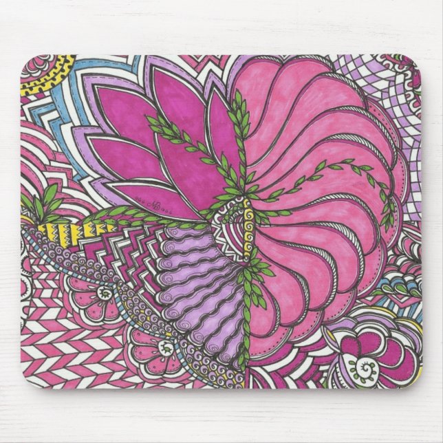 Mousepad Bonito no rosa (Frente)