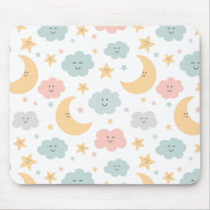 Mousepad Bonito Olhamento no Padrão do Céu