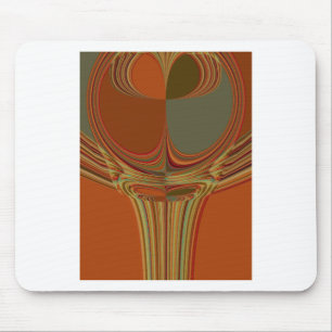 Mousepad Bonito Ouro Tradicional Africano Brown Motif