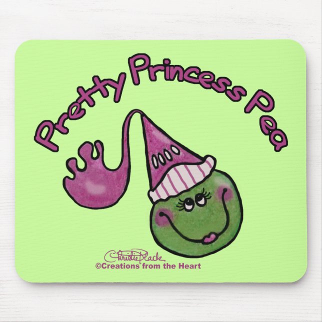 Mousepad Bonito Princesa Pea (Frente)