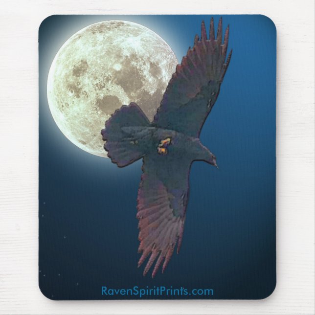 MOUSEPAD BONITOS RAVEN (Frente)