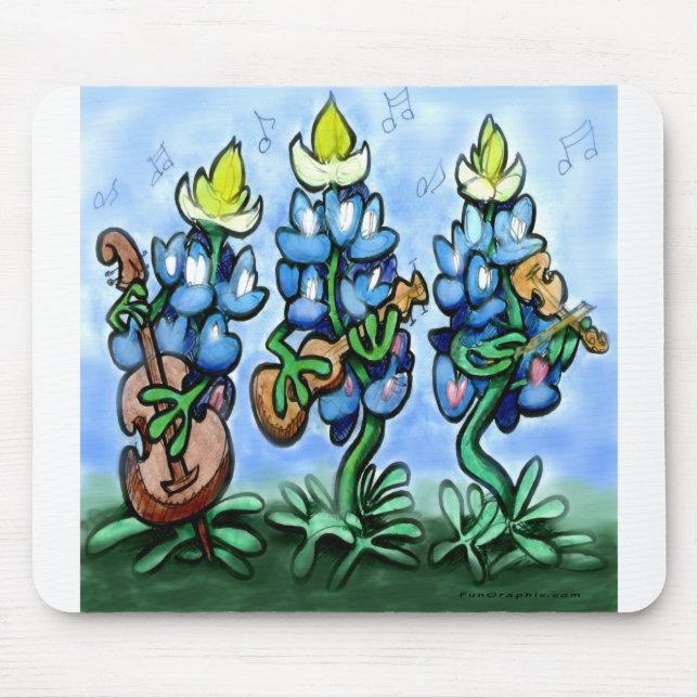 Mousepad Bonnets Blues (Frente)