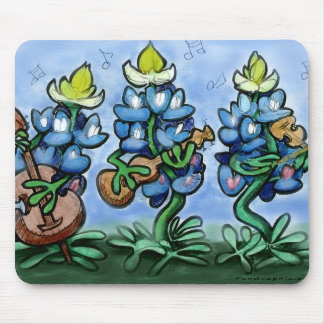 Mousepad Bonnets Blues (Frente)