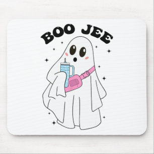 Mousepad Bono Dia de as Bruxas engraçado Fantasma Boo Jee G