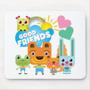 Mousepad Bons Amigos Animais