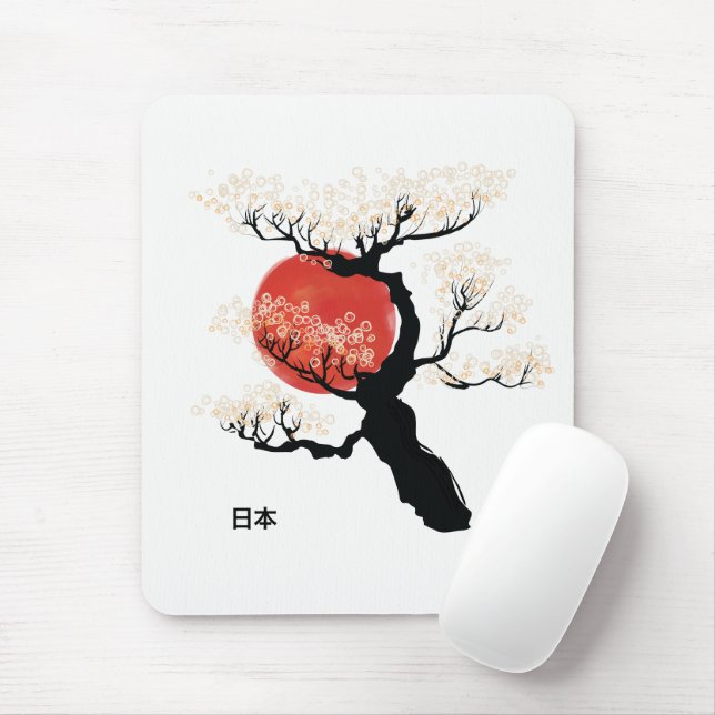 Mousepad Bonsai Japão (Com mouse)