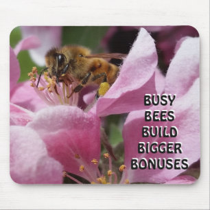 Mousepad Bônus mais grandes da construção das abelhas