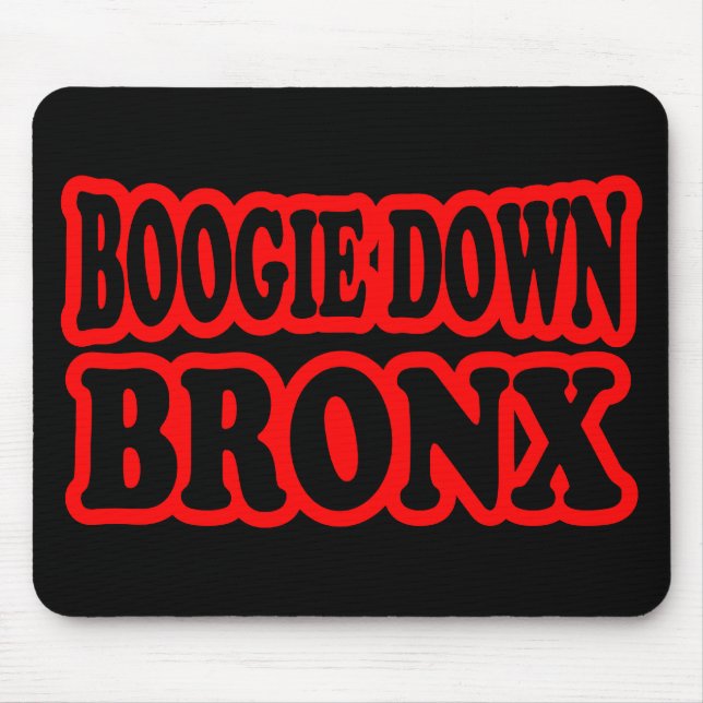 Mousepad Boogie Down Bronx, Nova Iorque (Frente)