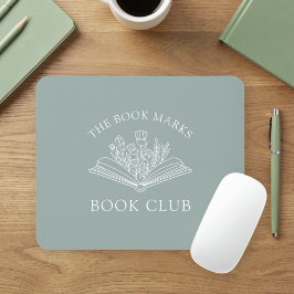 Mousepad Book Club Name Members Personalized Gift