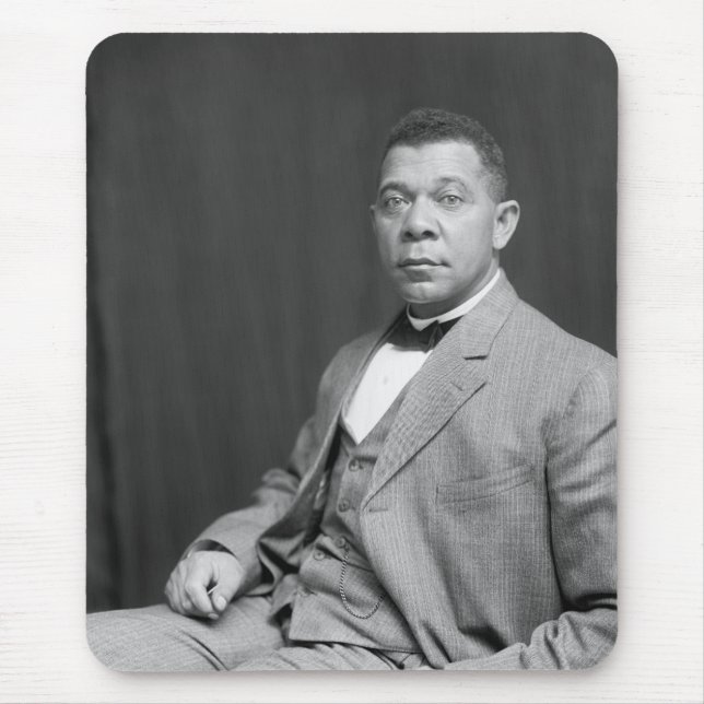 Mousepad Booker Taliaferro Washington: Educador Negro (Frente)