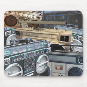 Mousepad Boom Box da Vintage Boom Box dos anos 80