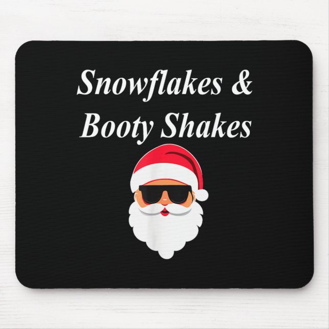 Mousepad Booty Shake Christmas Funny Naughty Dirty Raunchy  (Frente)