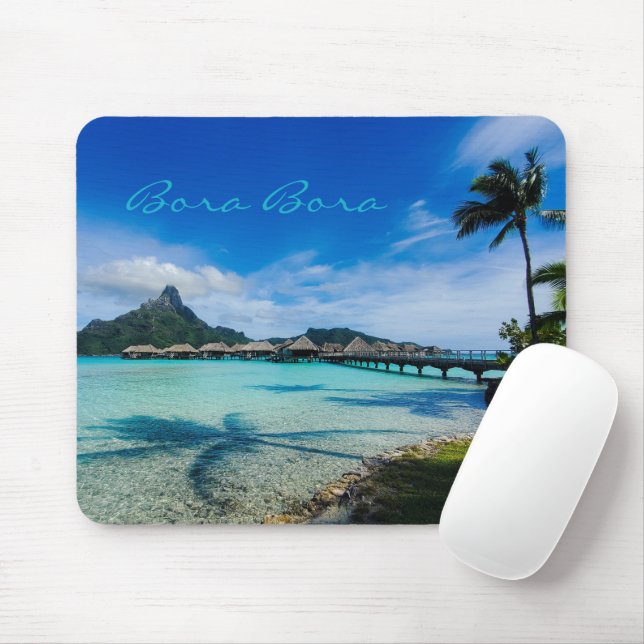 Mousepad Bora Bora Tapete de Mouse (Com mouse)