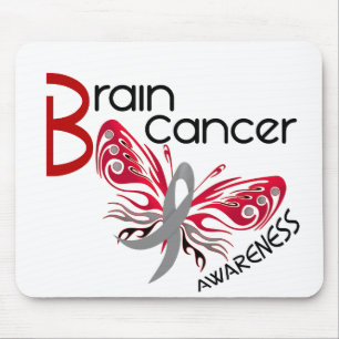Mousepad BORBOLETA 3 do cancro cerebral