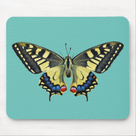 Mousepad Borboleta amarela e preta