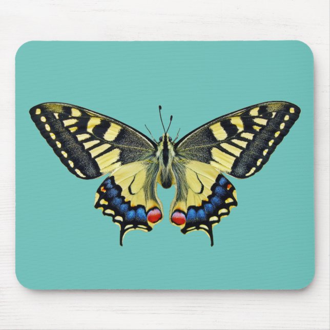 Mousepad Borboleta amarela e preta (Frente)