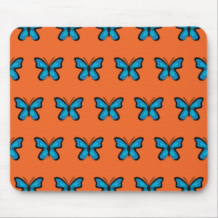 Mousepad Borboleta Azul