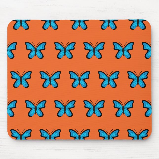 Mousepad Borboleta Azul (Frente)