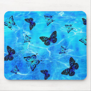 Mousepad Borboleta Azul
