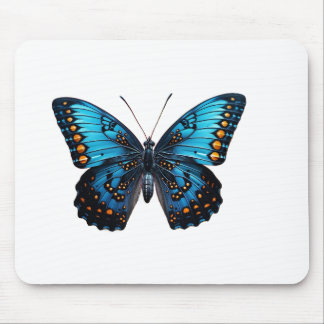 Mousepad 🦋 "Borboleta Azul Elegante - Rato Inspirado pela