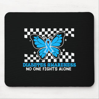 Mousepad Borboleta Azul para Família de Conscientização sob