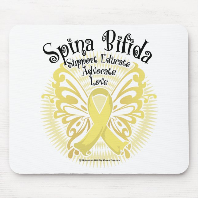 Mousepad Borboleta Bifida 3 de Spina (Frente)