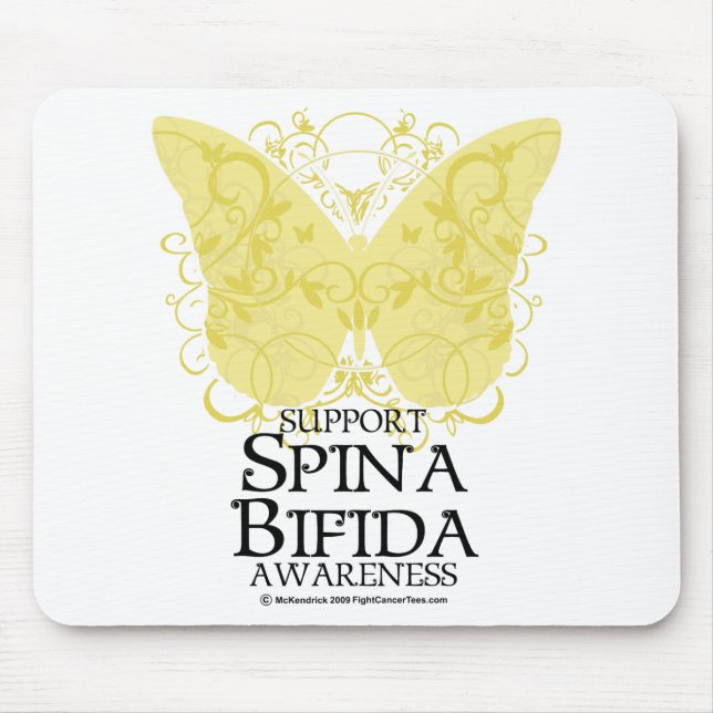 Mousepad Borboleta Bifida de Spina (Frente)