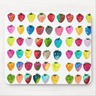 Mousepad Borboleta branca rosa
